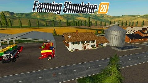 FS  ONLY FIELD MAP PREVIEW | BIG FARMS  |  FARMING SIMULATOR 20 | #fs20 #fs20newmap