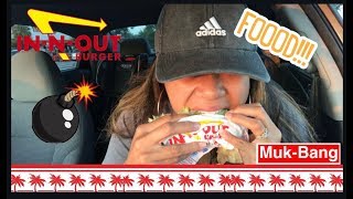 IN-N-OUT MUKBANG & STORY TIME:  UberEats Driver Stole My Food! #firstmukbangvideo