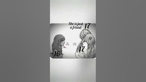 (Requested) 1 year age difference.. sad love story💔..13❤14..#anime #edit #fyp #trending #viralvideo