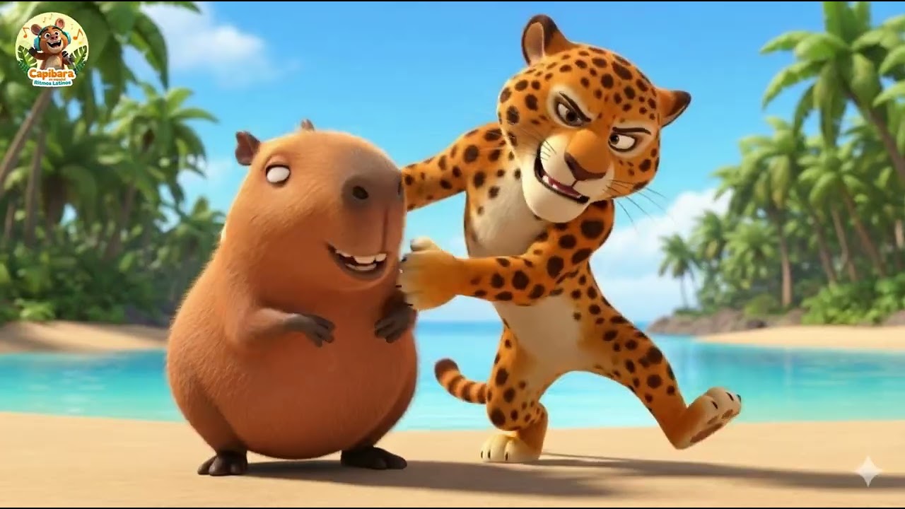 🎵 Baila en el Paraíso 🥥 | Canción Infantil de Fin de Semana | Música para Niños