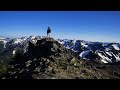 Solo Backpacking 15 Miles Grand Valley to Grand Pass to Lillian Ridge | Olympic National Park | 4K