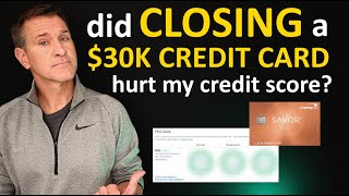Did CLOSING $30K Capital One Credit Card Hurt or Help My FICO Credit Score? (A 3-months follow-up.)