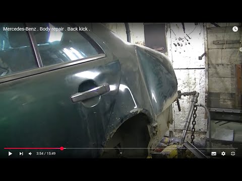 Mercedes-Benz . Вody repair . Back kick .