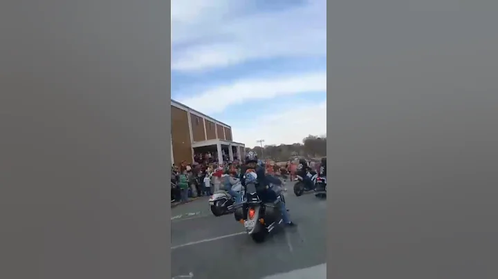 Christmas toy run this past December for the local...