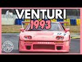 Les 7 venturi aux 24h du mans 1993