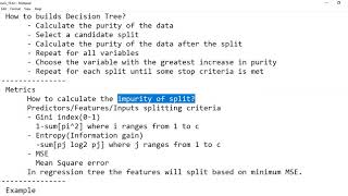 Lesson 19 Supervised machine learning decision tree