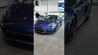 718 Cayman GTS in Gentian Blue 😍💙. #porsche #718 #CaymanGTS