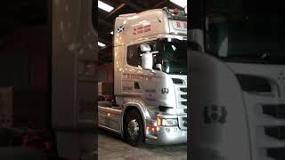 Moving from Scania R620 to Scania R560 Streamline #scaniav8 #scaniapower