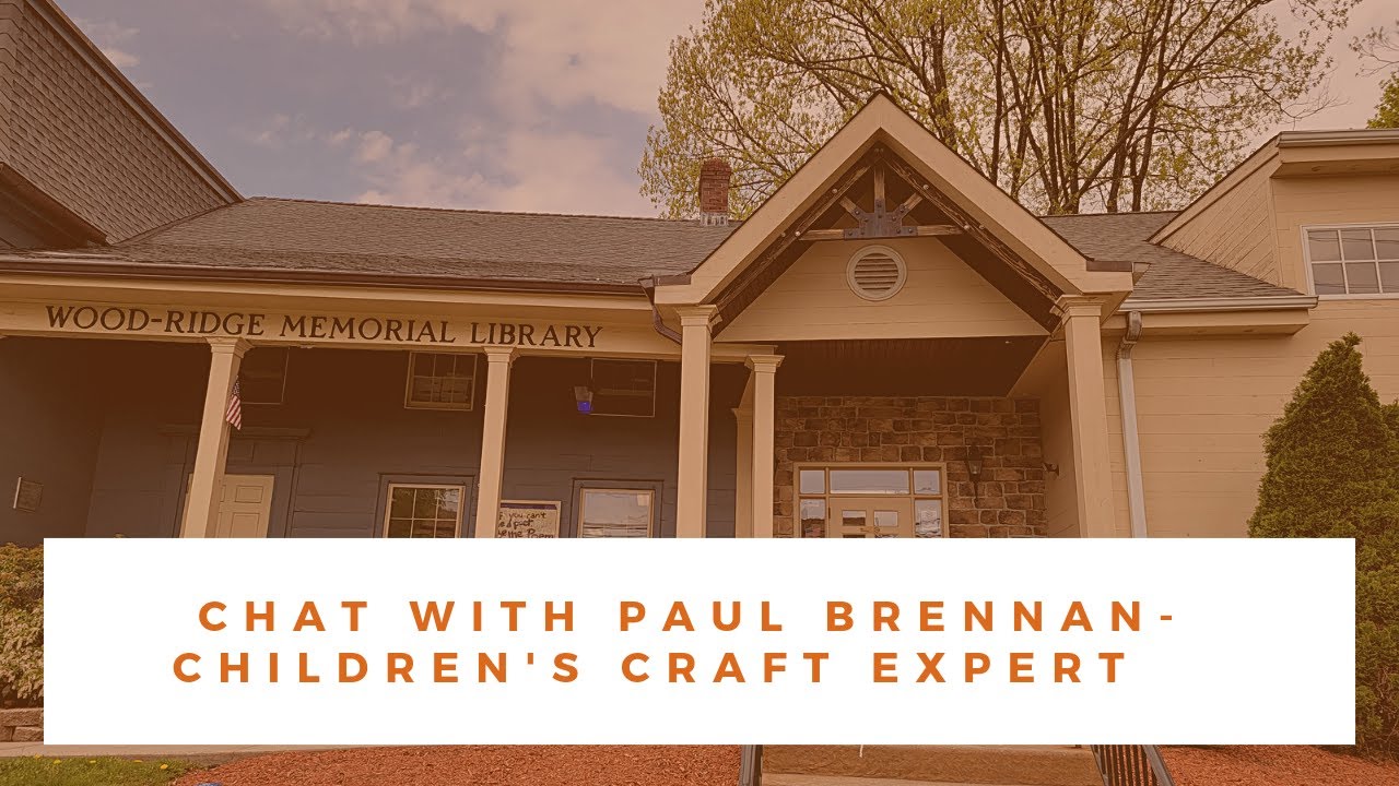 Interview with Paul Brennan- man behind crafts to go program for kids in Wood Ridge, NJ