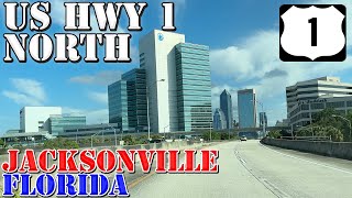 US 1 North - Jacksonville - Florida - 4K Highway Drive