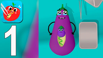 Fruit Clinic - Gameplay Walkthrough Part 1😁🤣(iOS, Android)