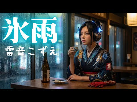 【MV】氷雨（COVER） 雷音こずえ　#サイバー演歌