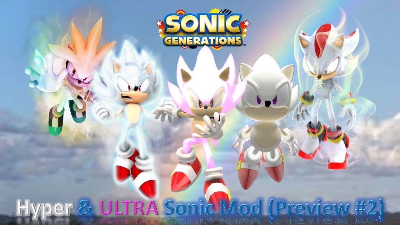 Download Hyper Sonic, the Ultimate Life Form in Sonic Generations