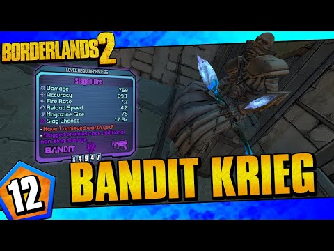 Borderlands 2 | Bandit Allegiance Krieg Funny Moments And Drops | Day #12