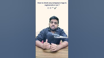 how to check a company logo is registered or not ™️®️©️✔️ #trademark #logo #trademarkregistration