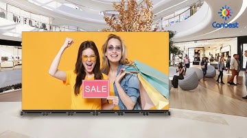 CANBEST CJ PRO V2: Foldable Digital LED Poster for Versatile Indoor Use