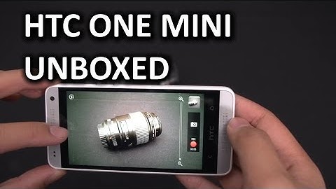 HTC One Mini Smartphone Unboxing & Overview