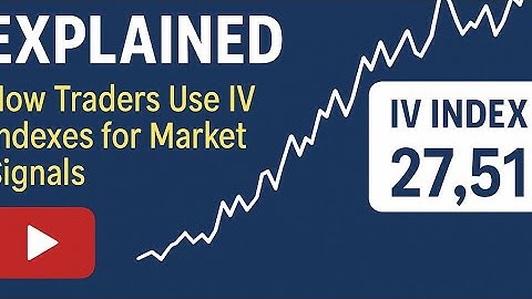 !!!!Implied Volatility Benchmarks Explained: How Traders Use IV Indexes for Market Signals