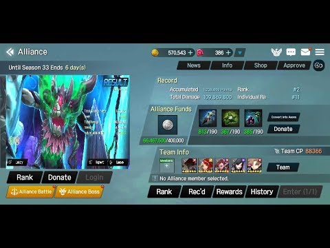 Comment augmenter votre DOMMAGE EN ALLIANCE TRENT BOSS!