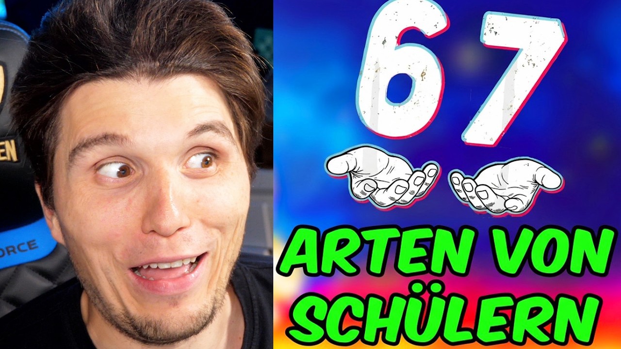 Paluten REAGIERT auf 67 Arten von Schülern - Wer bist du?