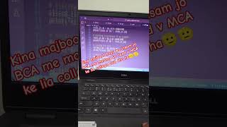 majboor==MCA 👿 👿 #ekmotahathighumechala #motivation #love #viral #coding #pythonanddjangofullstac