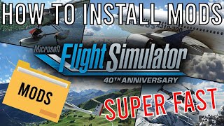 How to download MODS for Microsoft Flight Simulator- SUPER FAST AND EASY How to download MODS for Microsoft Flight Simulator- SUPER FAST AND EASY