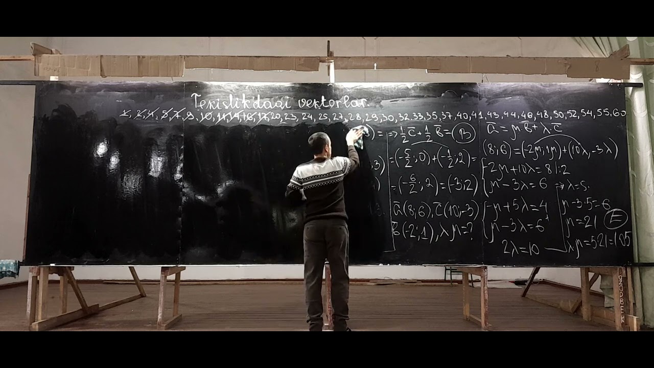 Geometriya.22-dars.Tekislikdagi vektorlar