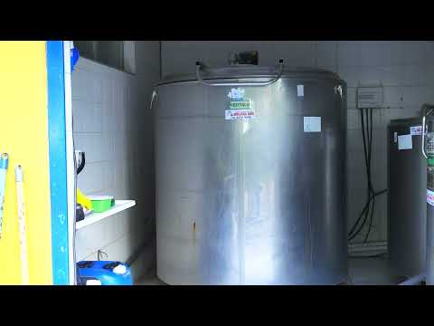 LOTE 116 TANQUE RESFRIADOR INOX 2000L WESTFALIA VERTICAL 2001