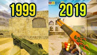 Evolution of the XM1014 Auto Shotgun in Counter Strike 1999 - 2019