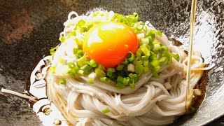 そうめんアレンジレシピ／かどやのごま油で作るごま油そうめんの作り方／ばあちゃんの料理教室