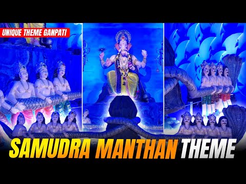 Samudra Manthan Live in Surat! 🌊😱 Ganpati Theme |