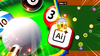 🎱 برمجة لعبة بلياردو بالذكاء الاصطناعي | AI Billiards Game screenshot 2