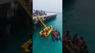Meninggalkan Pelabuhan Marore Pulau Terluar Bagian Utara Indonesia #shorts #Border #travel #island