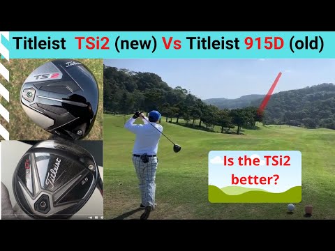 Titleist TSi2 vs my old Titleist 915D - course battle (370)