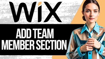 How to Create a Team Members Section in Wix