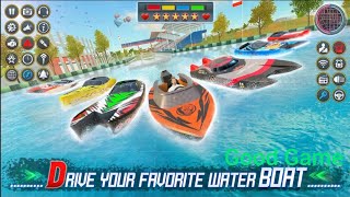 Speed Boat Racing 3DGames - Speed Boat Driving  Android Game @Gameplaydebu  screenshot 4