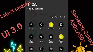 Samsung galaxy A30s ,A50s,A70s| latest update | Coustmize setting| screenshot 4