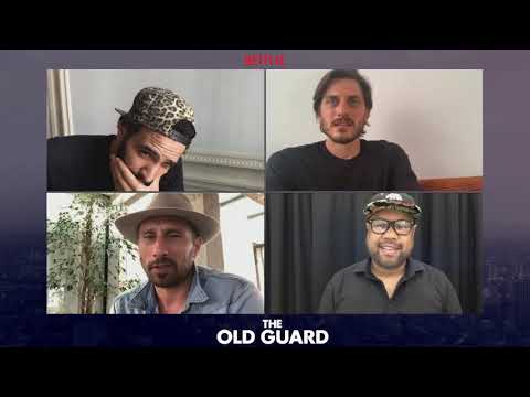 Marwan Kenzari Matthias Schoenaerts Luca Marinelli Interview The Old Guard