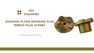 Diamond Floor Grinding Plug Terrco Plug Stones Professional Quality.