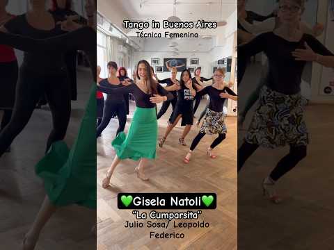 Gisela Natoli. Followers Technique #tango #baile #ballet #seguimi #danza #trending #shorts #dance