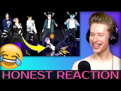 HONEST REACTION to BTS Jimin Being Clumsy