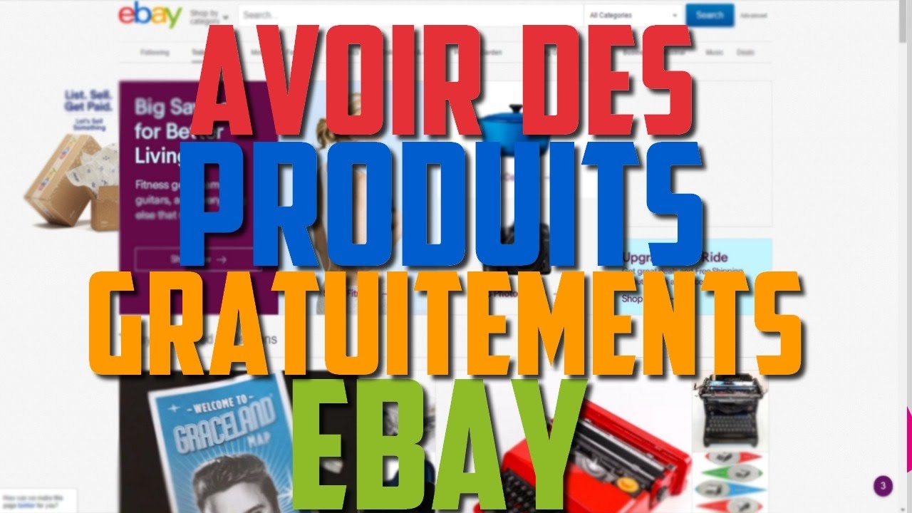 TUTO AVOIR DES OBJETS GRATUITS EBAY - YouTube