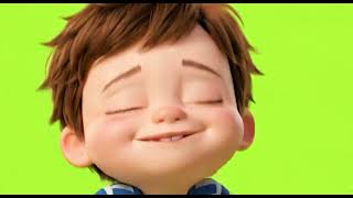 Laughing Child Green Screen - 4K HDR Motion Asset (No Audio)