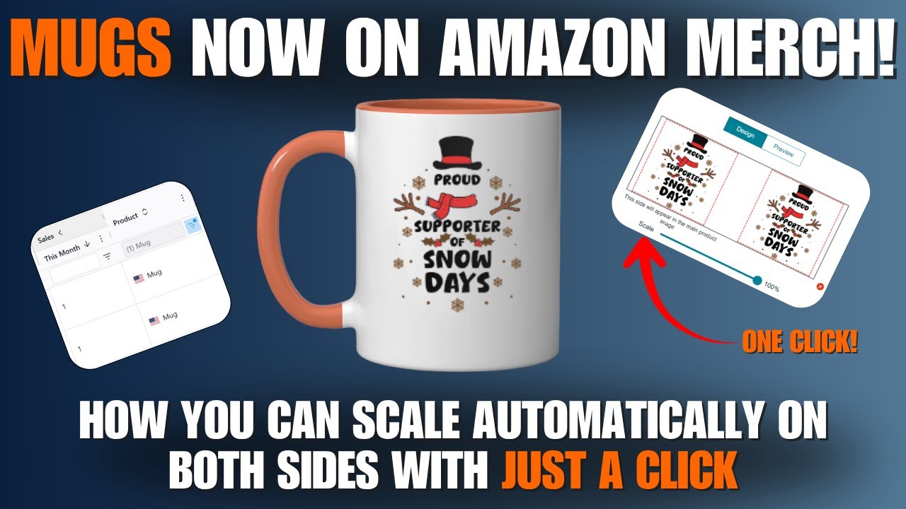 Mugs On Amazon Merch - Everything You Need To Know & How You Can Scale  Automatically On Both Sides!
