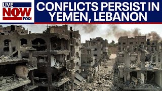 Israel-Hamas war: Gaza, Hezbollah, Houthi fights continue amid ceasefire talks | LiveNOW from FOX