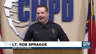 CMPD Press Conference JAN 30, 2019