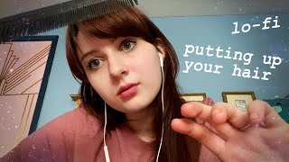 ASMR | Lo-Fi Best Friend Styles Your Hair Roleplay (Personal Attention, Hand Movements, Old School)