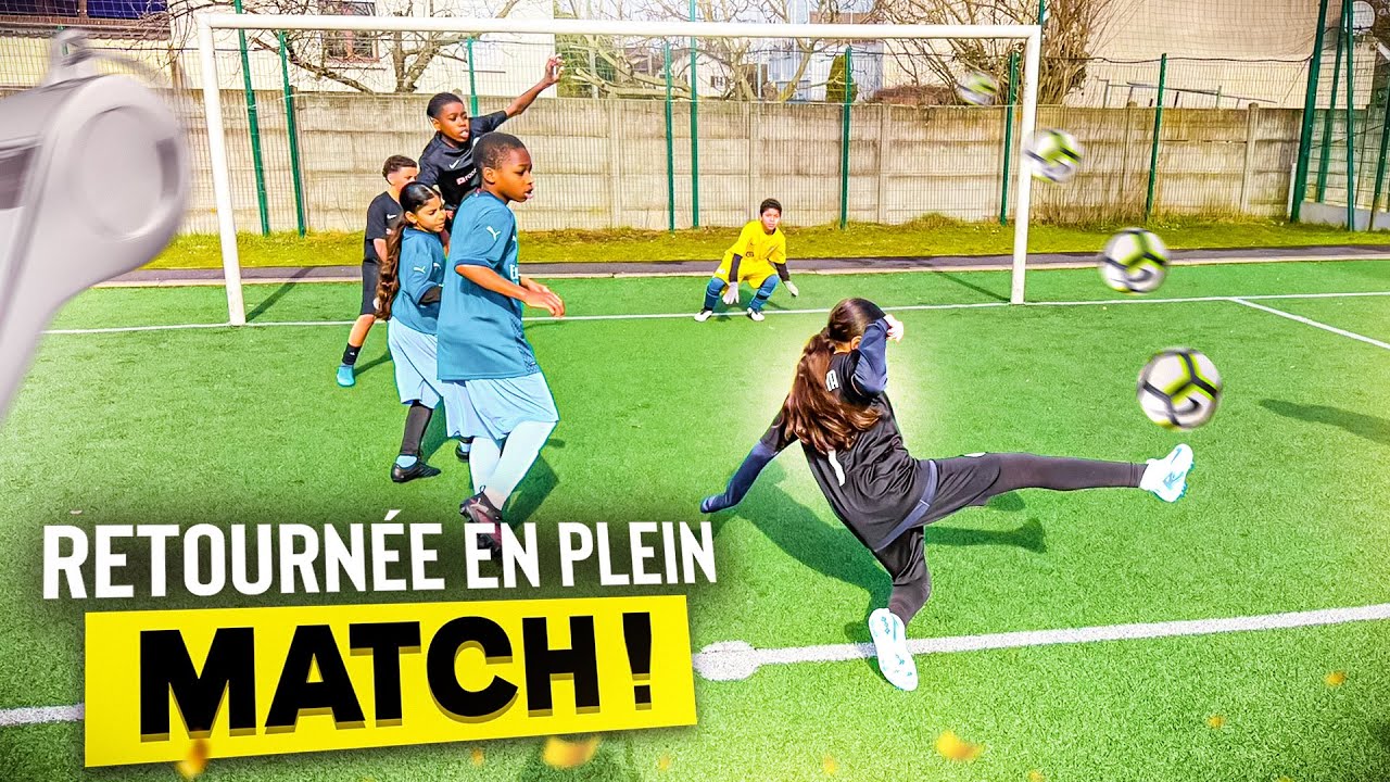 MYRIAM MET UNE RETOURNETTE EN MATCH ! ( UN MATCH DE FOU)