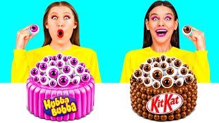 Cake Decorating Challenge | Kitchen Hacks and Recipes by BaRaFun Challenge