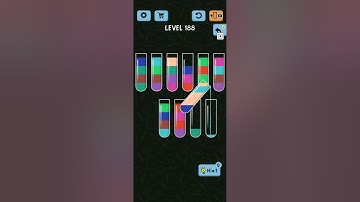 Water Color Sort:  Level 188